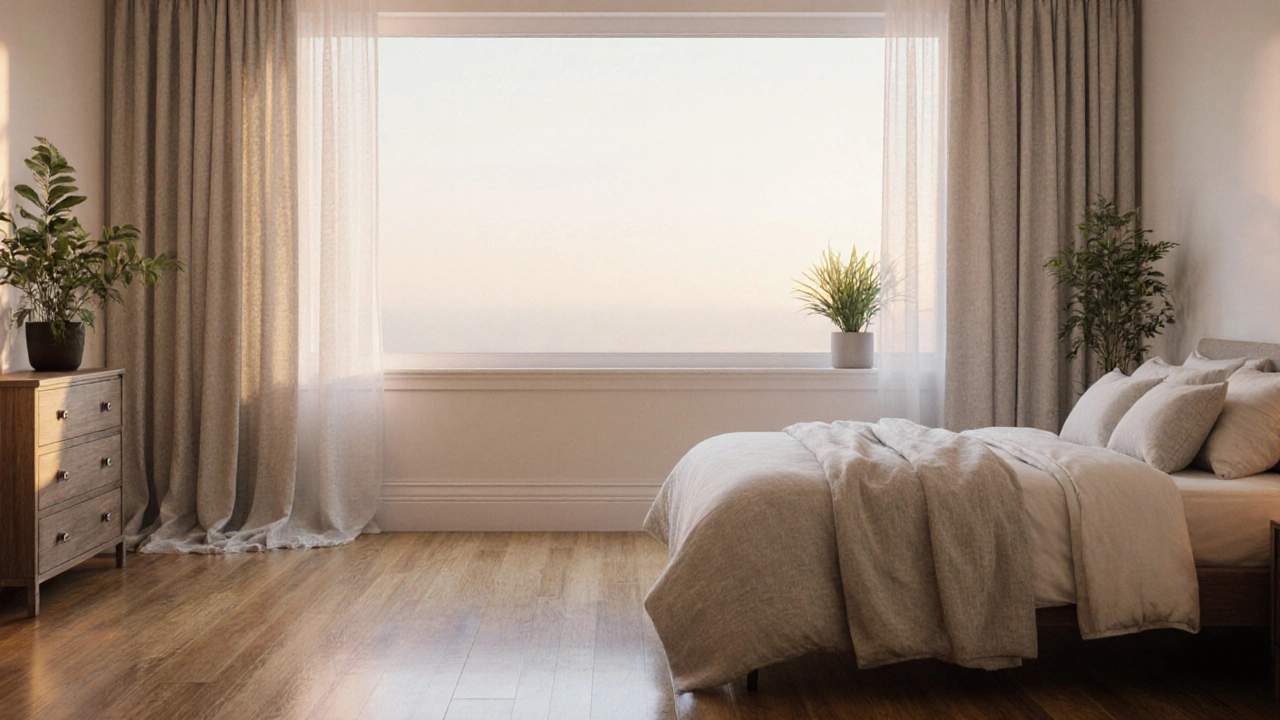 Do Bedroom Curtains Belong On the Floor or Window Sill? Expert Guide