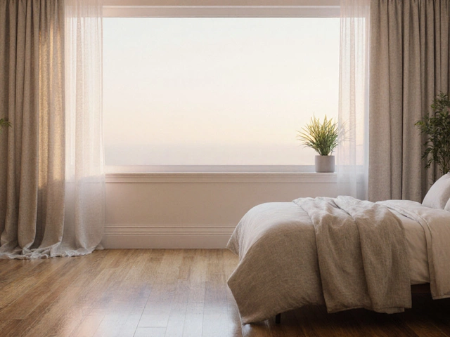 Do Bedroom Curtains Belong On the Floor or Window Sill? Expert Guide